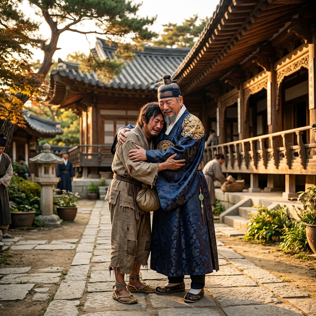 잃어버린 아들, 돌아온 사랑 일러스트