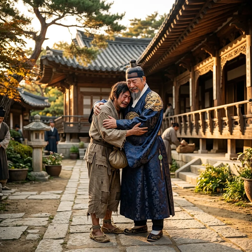 잃어버린 아들, 돌아온 사랑 일러스트
